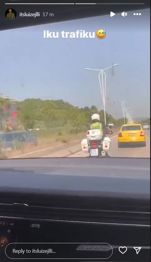 VIDEO/ Për Luizin nuk ka trafik në autostradë, ja çfarë ka ndodhur 1 Capture 89