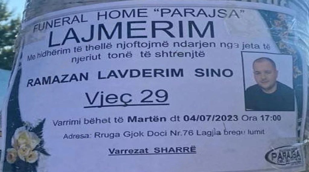 Ekzekutorët donin kokën e Gentainit, por i vranë kunatin dhe i plagosën djalin. Fotoja e viktimës 1 Capture voaU3ei 2 transformed