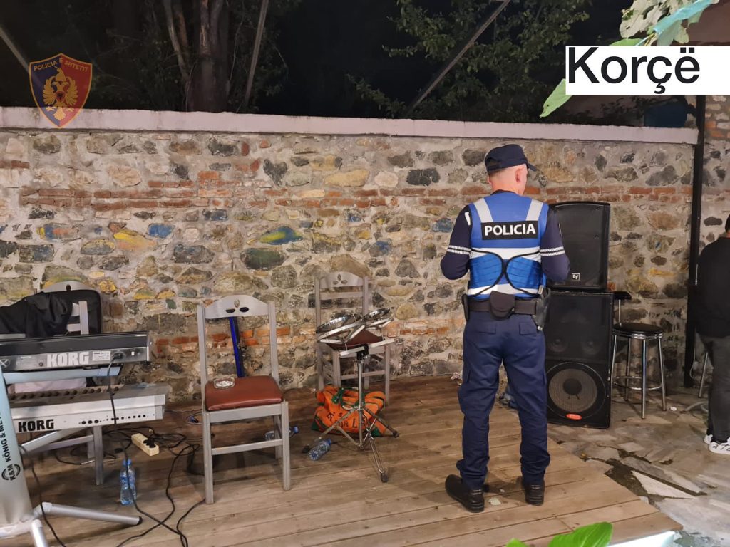 Prishën qetësinë publike, procedohet penalisht pronari i lokalit dhe 3 muzikantë Korce 1