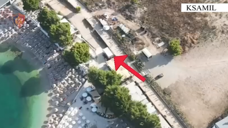 Ndërtuan pa leje në zonën bregdetare të Ksamilit, procedohen penalisht 4 persona Ksamil 1 770x434 1