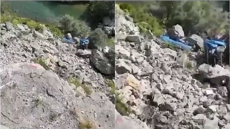 E rëndë në Dukagjin, makina del nga rruga dhe bie në humnerë aksident