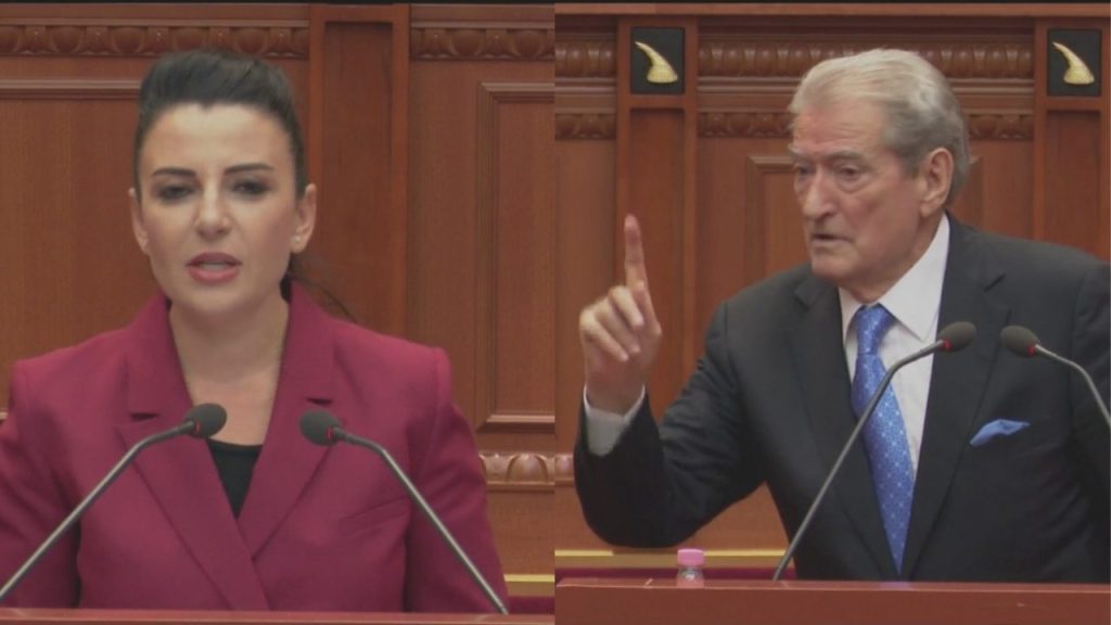 Balluku debat me Berishën: Mua nuk më trembi shefi yt Enver Hoxha, jo më ti. Ke frikë të shkosh në SPAK berisha balluku 1280x720 1