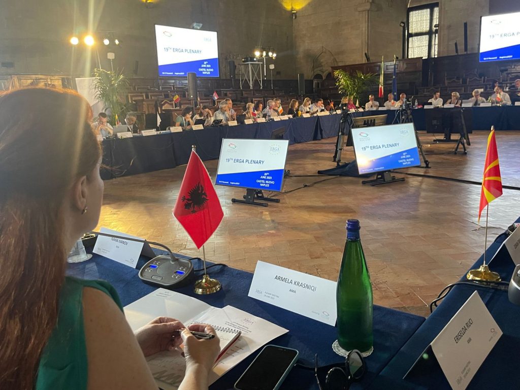 ERGA/ Krasniqi: Fenomenet kapërcejnë kufijtë zyrtarë të Unionit. Instrumente të njëjtë e zgjerim i bashkëpunimit të Rregullatorëve 4 eb085c05 03ae 409a a227 c61f52f16740