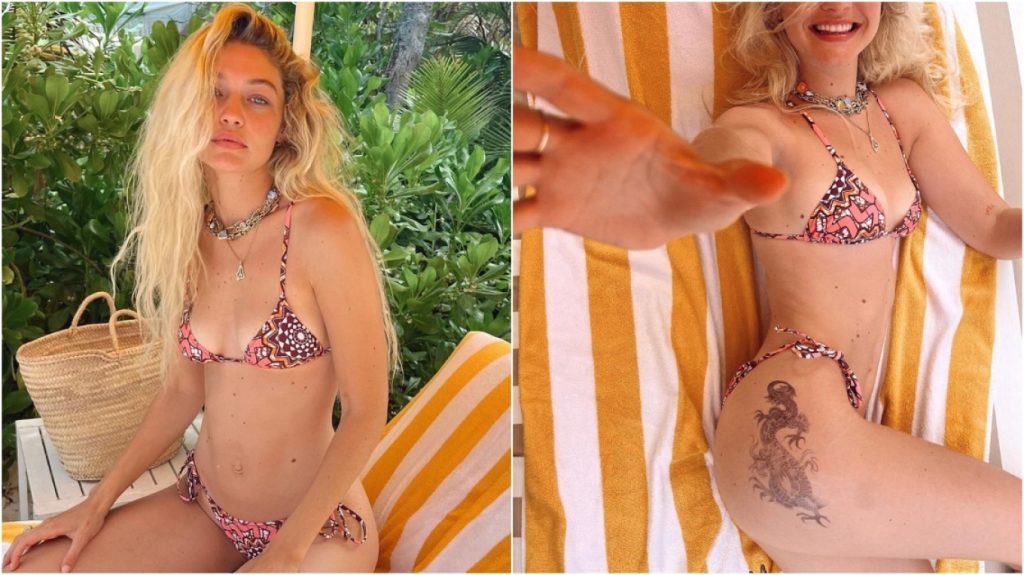 Gigi Hadid pozon me bikini, fansat vërshojnë me komente gigi hadid 1