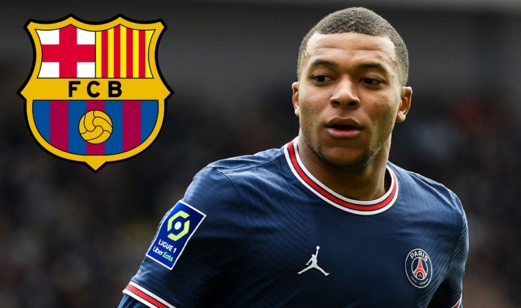 PSG po bisedon me Barcelonën për transferimin e Mbappe mbappe barcelona 761x450 1