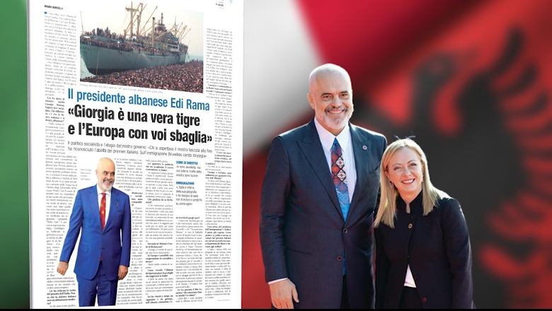 Pas intervistave të Ramës në mediat italiane, kryeministrja e Italisë Meloni vizitë private në Vlorë 1691911293 finalprojekt.00242711.Still058