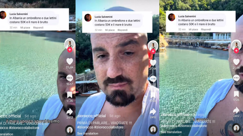 “Saranda, Mykonosi i ri” – Ksamili ‘përplas’ italianët, kuzhinieri i famshëm replikon me komentuesen: Shikoni para se të flisni 800 0 212409727056a9c207d4362d18b07c24