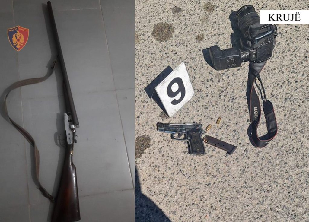 Fushë-Krujë, 4 persona kërcënojnë pronarin e biznesit të tërheqë kallëzimin. I vodhën biznesin ARME PUSHKE PISTOLETE