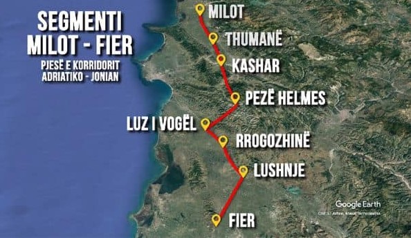 Ministrja Balluku: Kemi nisur punën për të lidhur Shqipërinë Perëndimore nga veriu në jug me Korridorin Blu Balluku korridori
