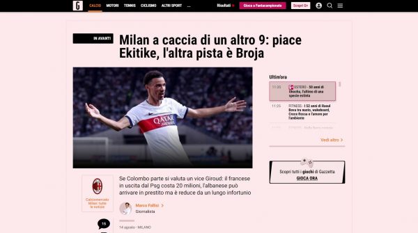 FOTO/ Në kërkim të një “bomberi”, Broja i ofrohet Milanit 1 MILAN BROJA 600x335 1