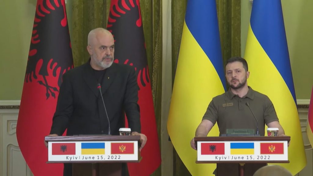 Këtë të hënë Zelensky takon liderët e Ballkanit në Athinë, por “Shqipëria e përjashtuar” rama zelensky 1280x720 1