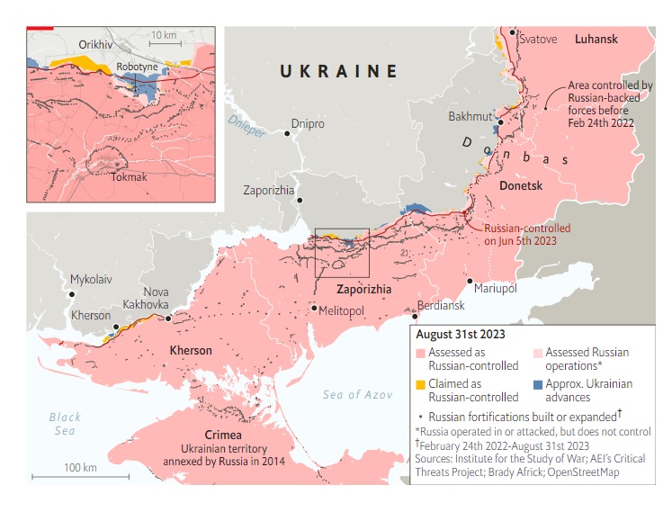 HARTA/ Si po e rimerr Ukraina metër për metër territorin e pushtuar nga rusët 2 2 5