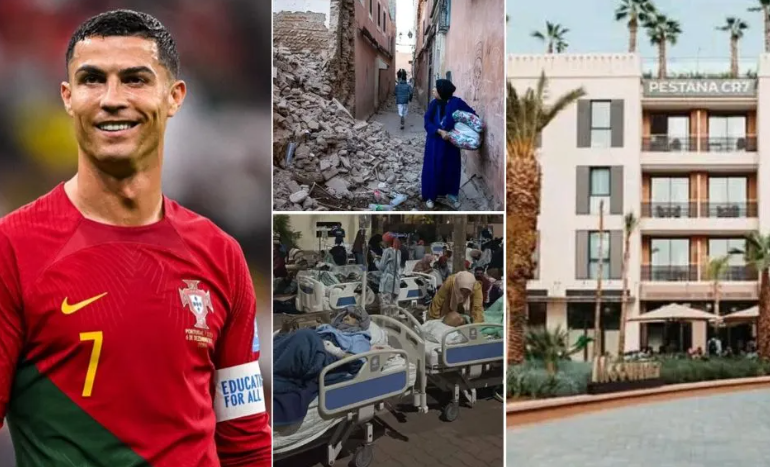 CR7 vë në dispozicion hotelin e tij në Marok për të prekurit nga tërmeti CR7