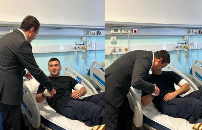 Kurti takon policin e plagosur, mbledh Këshillin e Sigurisë për vrasjen e rreshteri policor Bunjaku Kurti 6