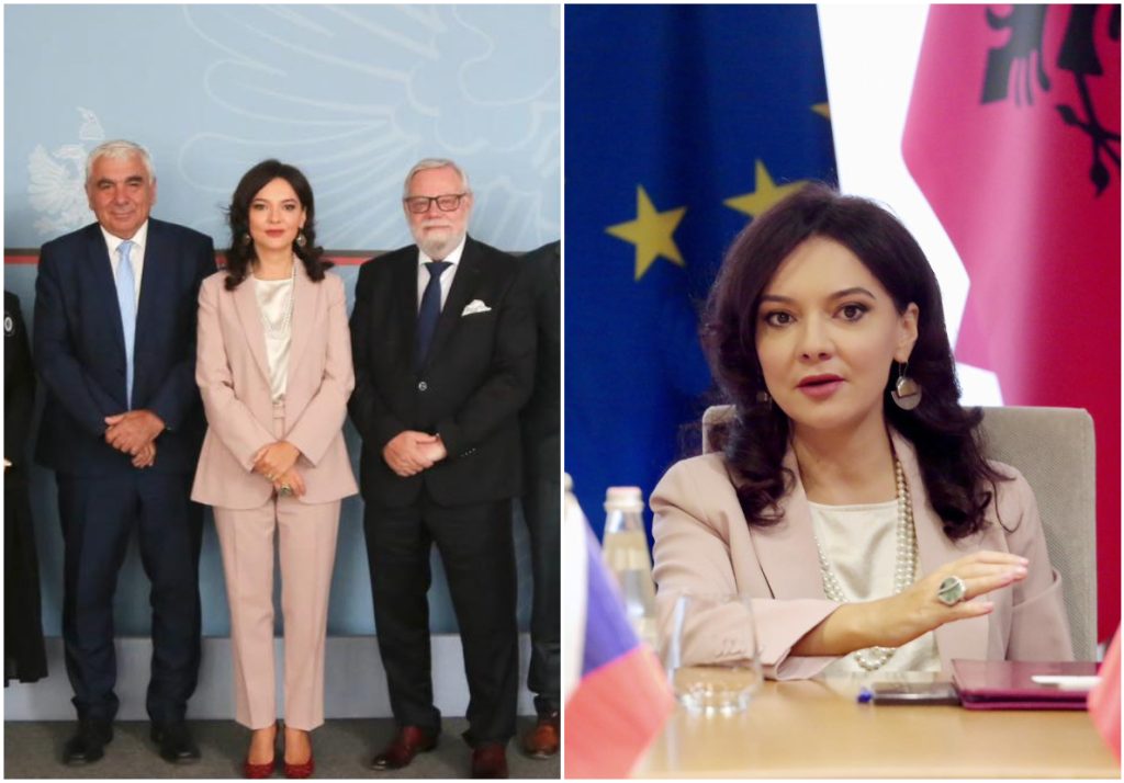 Ministrja Spiropali takim me delegacionin e Senatit të Republikës Çeke, ja çfarë u diskutua Spiropali