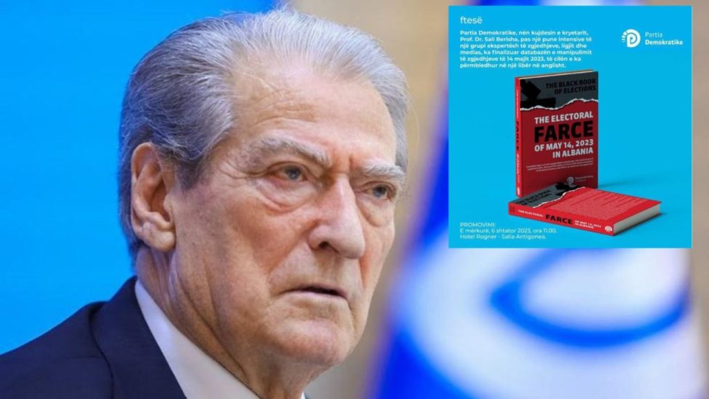 Sali Berisha bën libër në anglisht për 14 Majin Untitled design 2023 09 06T092828.626 1280x720 1