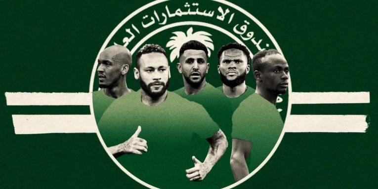 Si Arabia Saudite po kërcënon rendin botëror të futbollit, pasi shpenzoi 1 miliard dollarë për blerjen e afro 100 lojtarëve?! arabia soccer foot 765x383 1