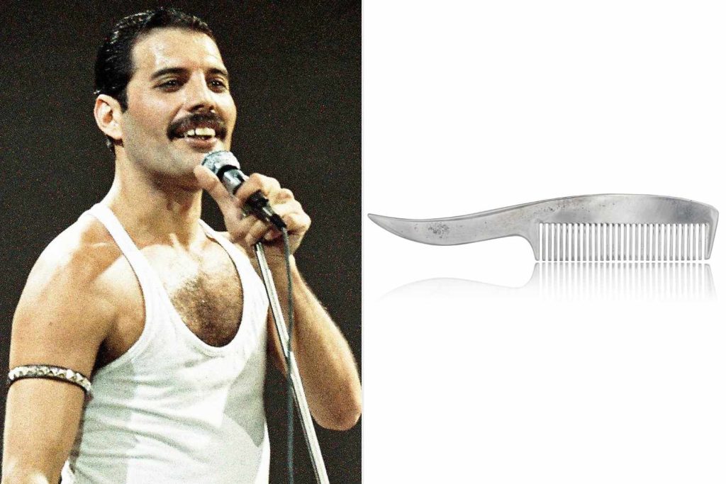 Krehri që Freddie Mercury përdori për mustaqet, shitet me një shumë marramendëse në ankand krejeri