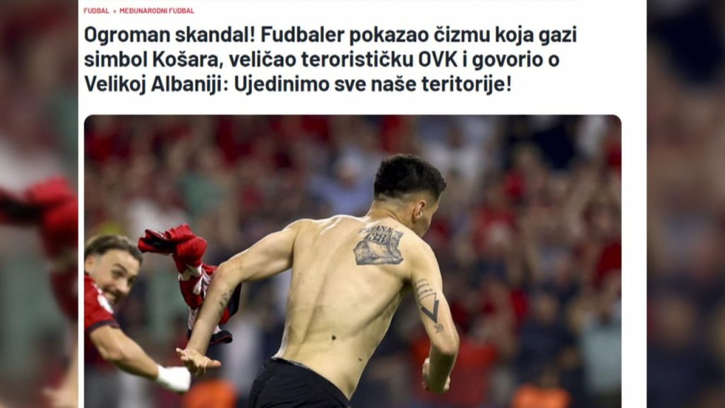 Tatuazhi i Dakut, “Provokacija” për mediat serbe tatuazhi daku 1280x720 1