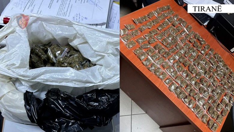 Shisnin drogë afër shkollës ”Sabaudin Gabrani”, arrestohen 5 të rinj! Iu gjetën 163 doza kanabisi 1698141699 kanabistempulli