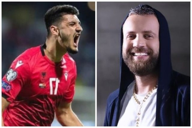 Dy shkodranë bashkë, Luiz Ejlli shfaqet krah Armando Brojës para ndeshjes me Çekinë Broja dhe Luiz Ejlli