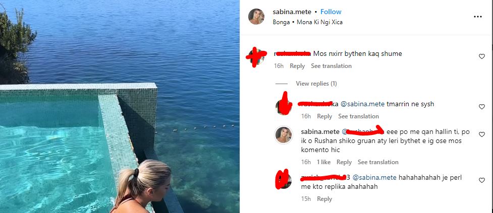 “Mos e nxirr shumë b*thën”/ Moderatorja shqiptare shpërthen keq ndaj komentuesve: Pse u mërzite ti? Shih gruan tënde 1 Capture 127