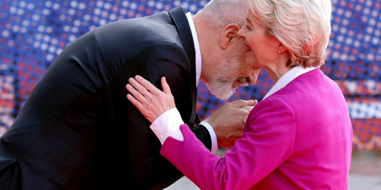 Integrimi në BE, Von Der Leyen takim nesër me Ramën dhe Begajn IMG 5427