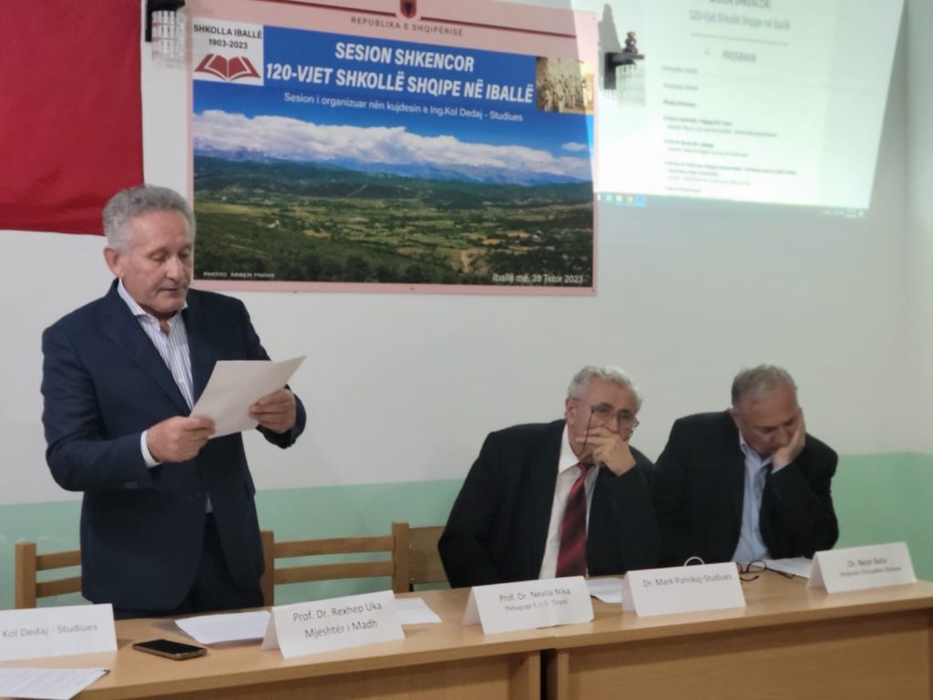 120-vjetori i shkollës shqipe në Iballë. Presidenti Begaj: Puna juaj meriton më shumë mbështetje dhe promovim 9 WhatsApp Image 2023 10 30 at 08.31.57 1