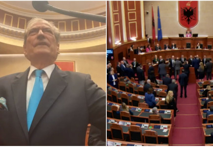 Dhuna në Kuvend, Berisha futet live në “Facebook”: Beteja jonë nuk ka të ndalur kuvendi berisha 433x300 1