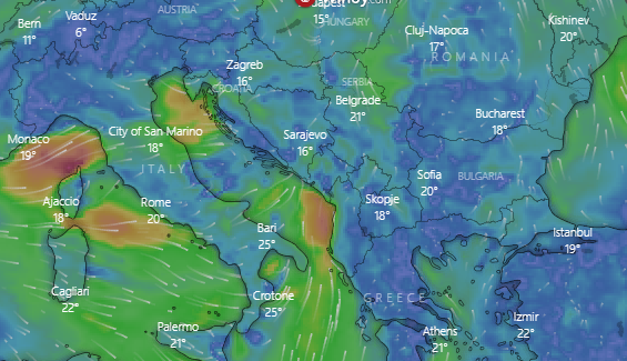 Mëngjesi me temperatura të acarta, por gjatë ditës ka surpriza, parashikimi i motit për nesër moti 2