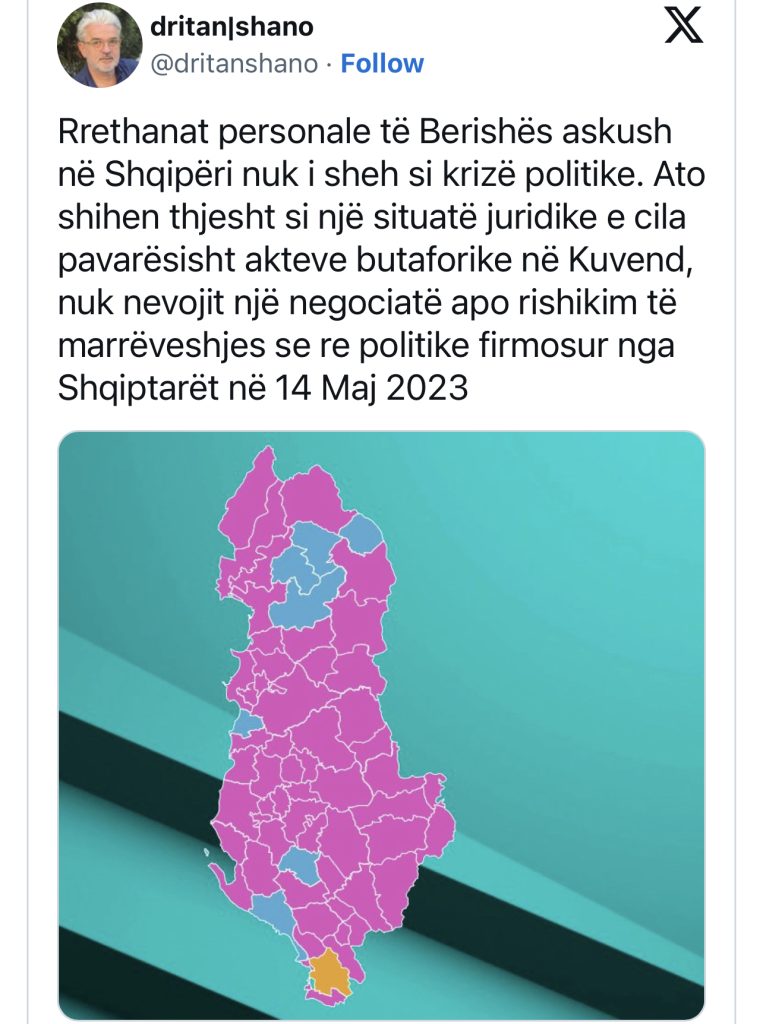 Ish zyrtari i PD: Rrethanat personale të Berishës askush në Shqipëri nuk i sheh si krizë politike 1 IMG 6244