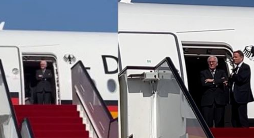 VIDEO/ “Mbi 30 minuta në pritje”, Katari lë pa shoqërues presidentin gjerman në aeroport Screenshot 2023 11 30 145348