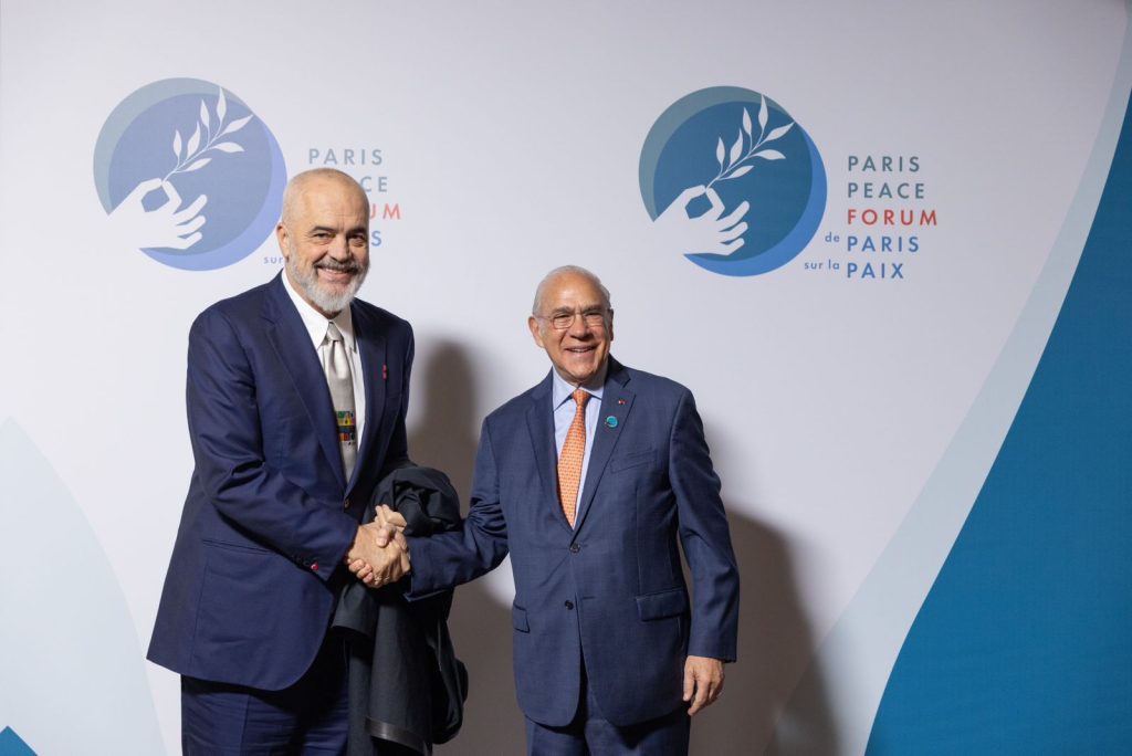FOTO/ Edi Rama në Forumin e Paqes në Paris, diskutohet lufta Izrael-Hamas! 1 mld € ndihmë për Gazën 4 WhatsApp Image 2023 11 10 at 10.45.30