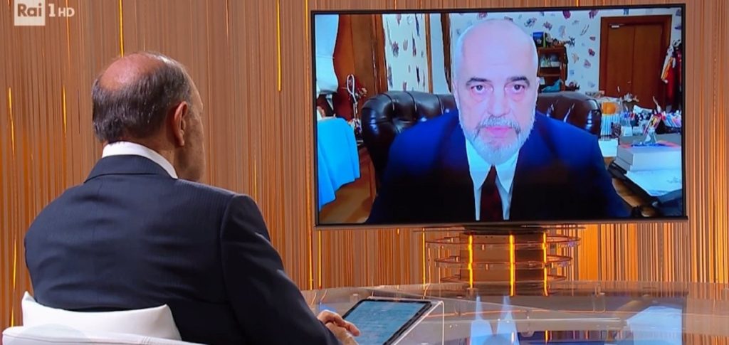 edi rama per emisionin italian