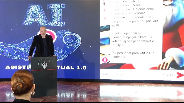 Nga sot asistent virtual në e-Albania, Rama: Brenda 2024 do të jetë edhe me zë e figurë 1703758911 Screenshot4