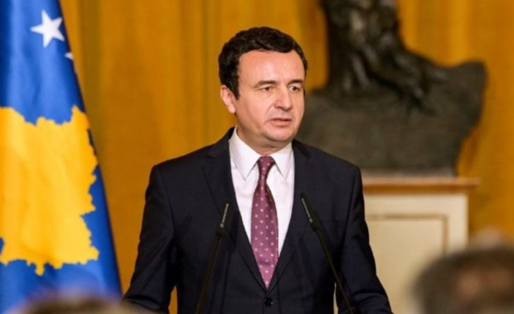 Kryeministri Albin Kurti: Kosova e kërcënuar nga ata që duan të pasurohen me luftë dhe armë albin kurti 1