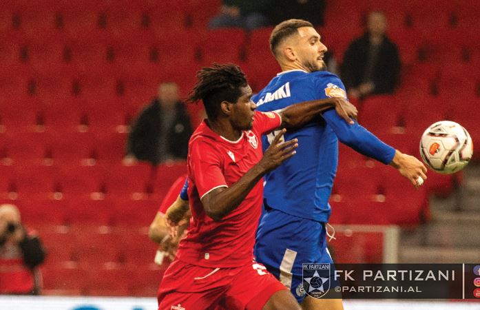 Erzeni sfidon bindshëm Partizanin, humbje e të kuqve në ndeshjen e fundit të vitit e3 1