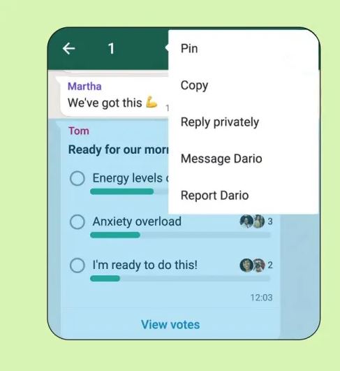 Opsioni i ri i WhatsApp funksionon si iMessage 1 wp1