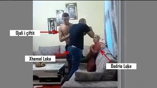 VIDEO/ E çoi vetëvrasjes? Publikohet momenti kur Xhemal Loka dhunon gruan që i dha fund jetës 1704733535 1704733469webb oY2XQmZju transformed