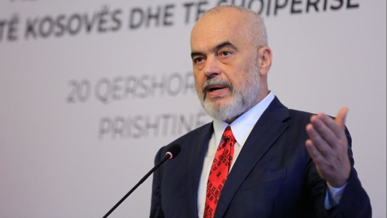 Rama: Me qeverinë e Kosovës jemi dakordësuar për një ndryshim të vijës hekurudhore Durrës-Prishtinë 1704814294 hhhhhh