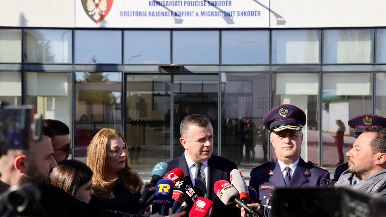 Ministri Balla në Shkodër lë porositë: Alpet, destinacion turistik, jo më i grupeve kriminale 1706530643 WhatsAppImage20240129at13.15.492