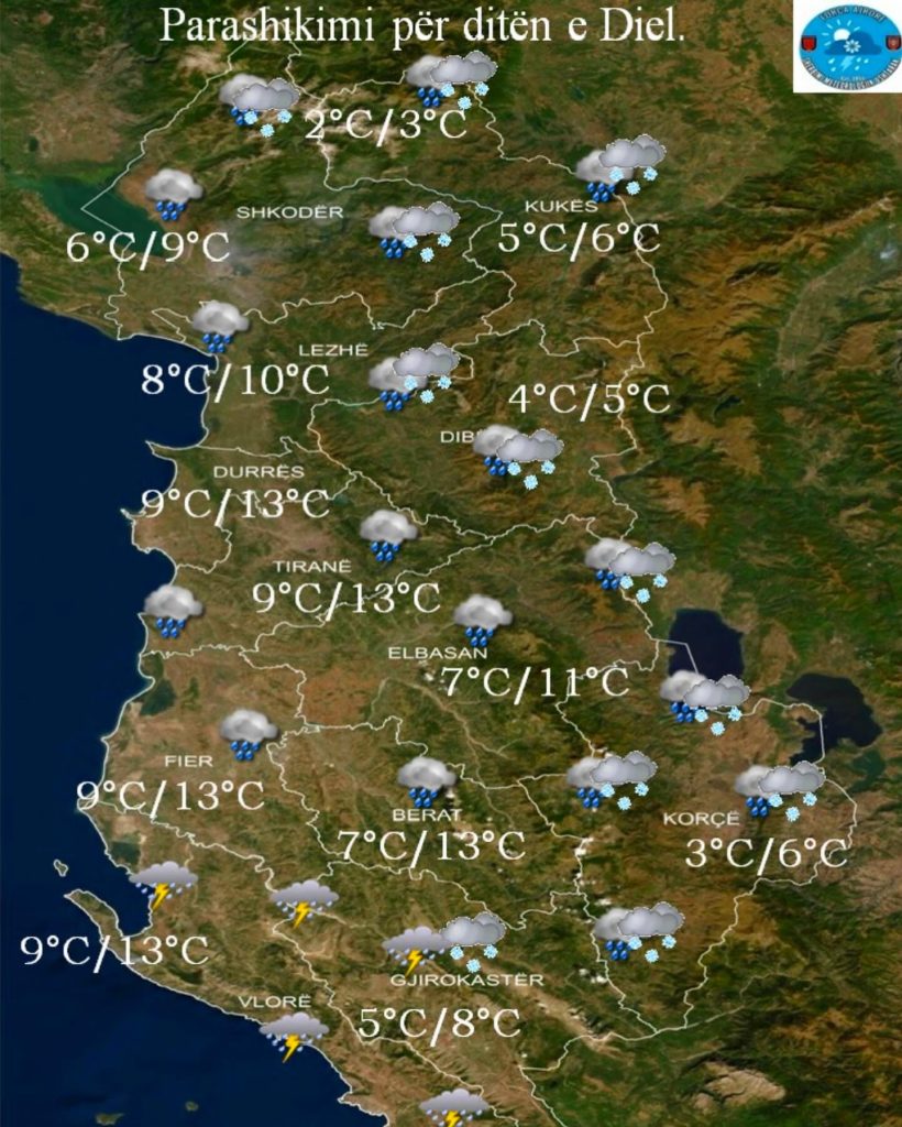 Ulje temperaturash dhe shi, parashikimi i motit për fundjavën 2 416893888 18112098580357388 1491407703946090514 n