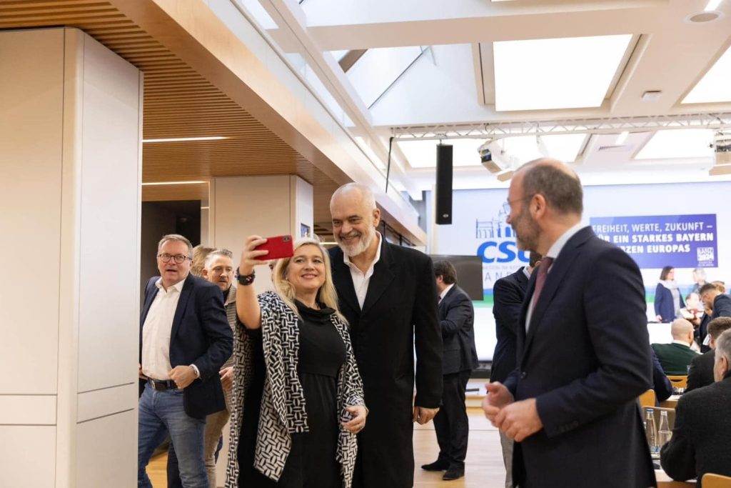 Rama në takimin e CSU: Forcojmë marrëdhëniet me Gjermaninë. Shqipëria shembull suksesi në rajon 420519686 933464054815923 7311240726163158204 n