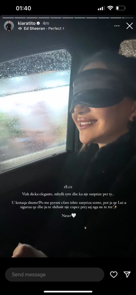 Kiara feston sot ditëlindjen, çfarë surprize i ka bërë Luizi që ia ka mbyllur sytë 1 IMG 8484