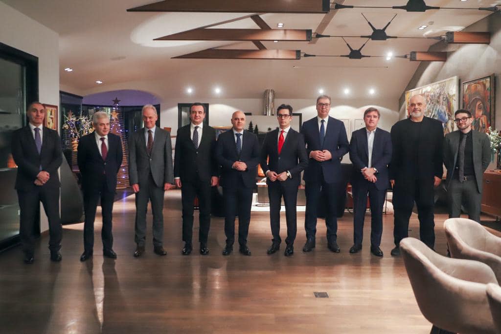 Rama takim me liderët e Ballkanit Perëndimor dhe përfaqësuesit e administratës amerikane e të BE rama dhe lideret e bp