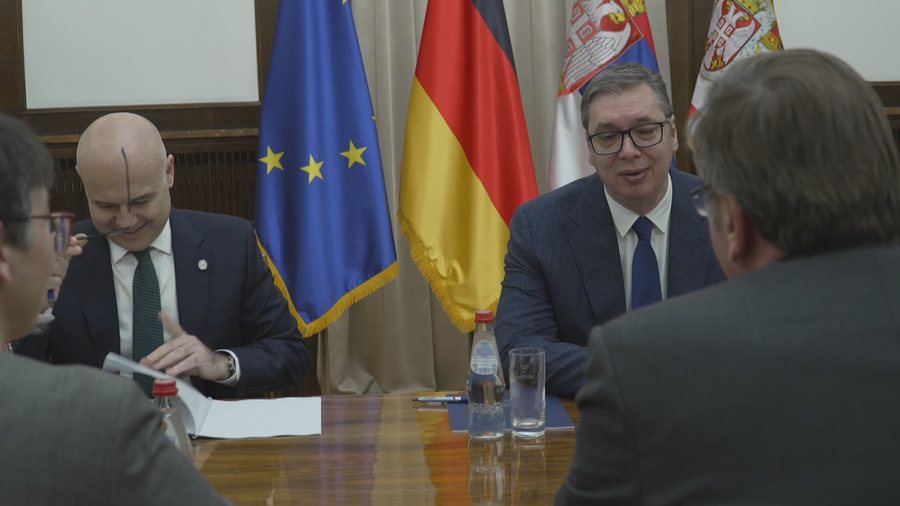 Ministri gjerman takon Vuçiçin: Rusia ka ndikim në Serbi, ndaj ne do ta armatosim Kosovën 900 0 1707390343xkr gjermani ne serbi frame 347 973