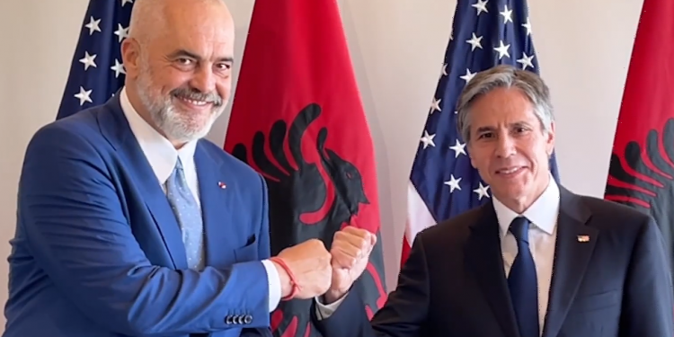Blinken në Shqipëri/ Ish-ambasadori: Mesazh shumë i fortë për Shqipërinë e gjithë Ballkanin. Tirana, aleatja më besnike e SHBA në rajon IMG 9266
