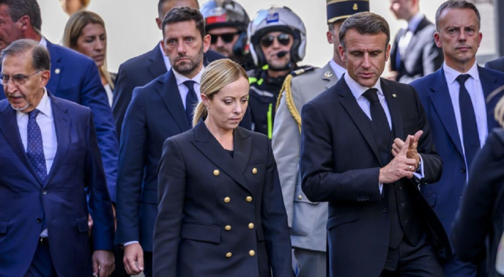 Macron mungon në samitin G7 nën drejtimin e Melonit, shkak protesta e fermerëve në vendin e tij! Macron Meloni