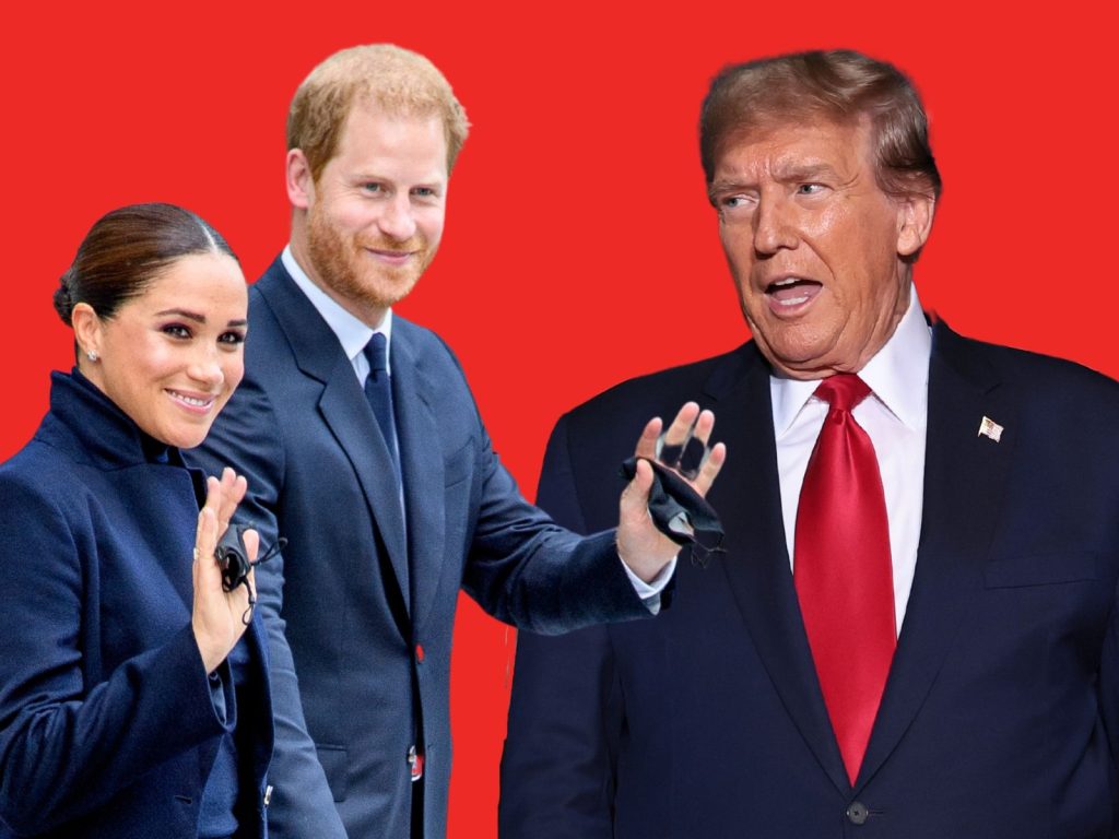 donald trump prince harry meghan