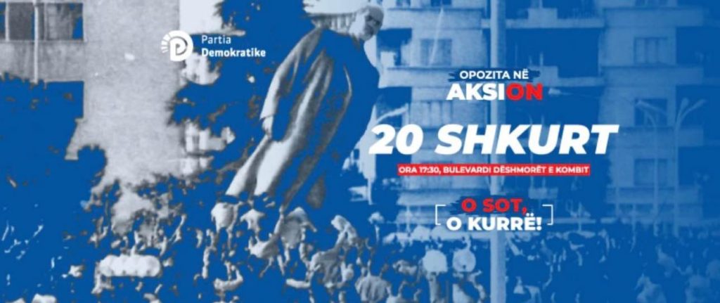 FOTO/ ”O sot, o kurrë”, Bardhi tregon sloganin dhe detaje nga protesta. Dy deputetë të Bashës i bashkohen Rithemelimit o sot o kurre
